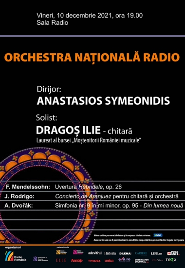 Capodopera repertoriului pentru chitară clasică: Concierto de Aranjuez la SALA RADIO